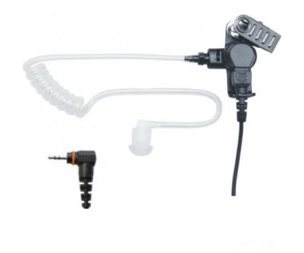 Atlantic Radio AT+1W-H8 In-Ear 1-Wire Earpiece with PTT & Microphone