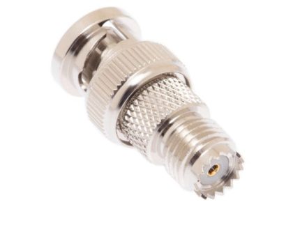 Atlantic Radio BNC Male to Mini UHF Female Adapter