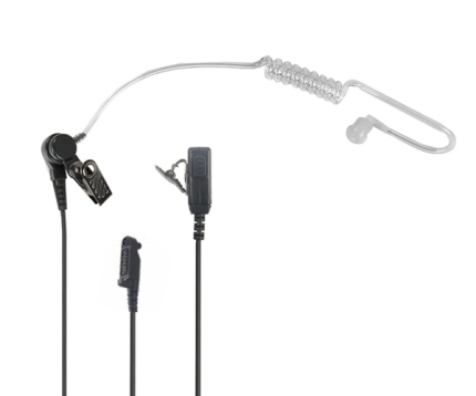 Atlantic Radio EAN22 Acoustic Tube Earpiece | Surveillance Kit for H-Series