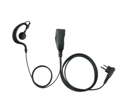 Atlantic Radio EH1WB-H7 (ECO) - 1-Wire Ear Hook Earpiece for Hytera
