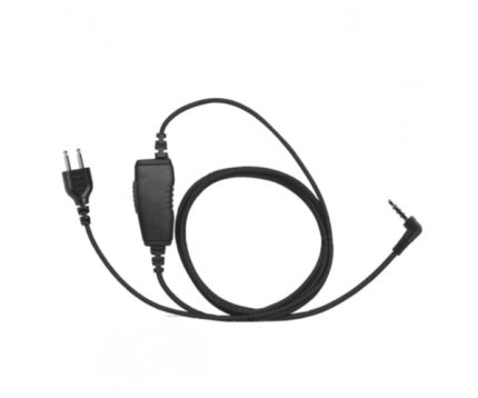 Atlantic Radio SL+1W-SONIM-AR - 1 Wire Snaplock Base - Cloth Line - PTT/Mic