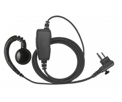 Atlantic Radio SWVL1W-H4 1 Wire Swivel Earpiece