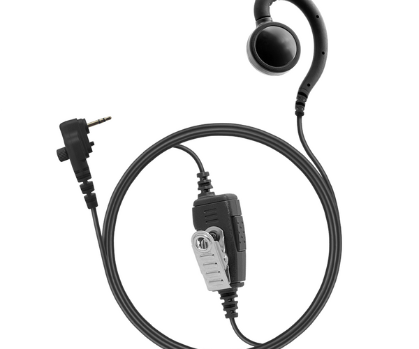 Atlantic Radio SWVL1W-H5 Swivel Earpiece with 1-Pin Connector Atlantic Radio SWVL1W-H5 Swivel Earpiece with 1-Pin Connector