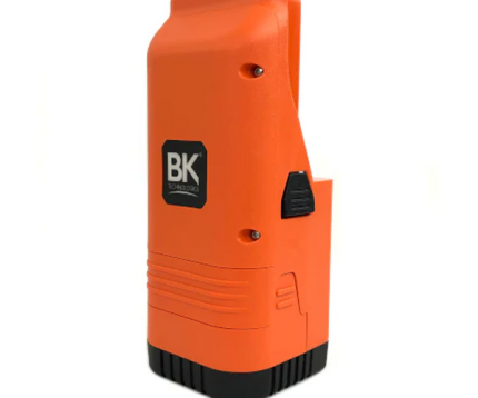 BK Technologies BKR0120 Clamshell AA Battery Case for BKR5000 | Orange