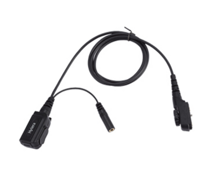 Hytera ACN-01 PTT and MIC Cable - Detachable with IP54 Rating
