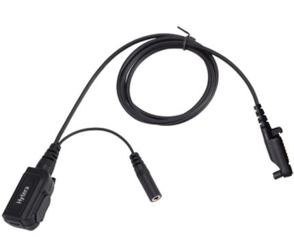 Hytera ACN-02-P PTT & Mic Cable for Portable Two-Way Radios
