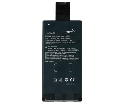 Hytera BP4006 Li-Ion Polymer Battery (4000mAh) for PNC380S