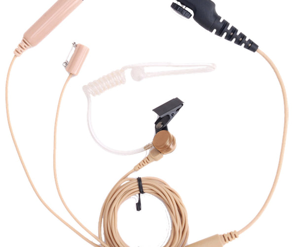 Hytera EAN17 3-Wire Surveillance Earpiece With Transparent Acoustic Tube Hytera EAN17 3-Wire Surveillance Earpiece With Transparent Acoustic Tube