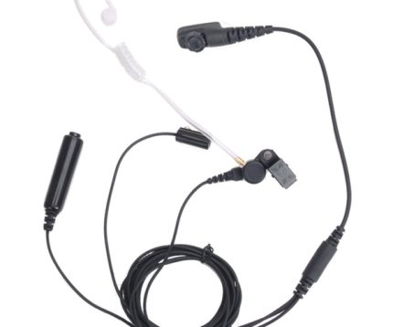 Hytera EAN18 3-Wire Surveillance Earpiece With Transparent Acoustic Tube
