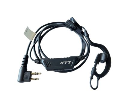 Hytera EHM04-A Ear Hook Earpiece for Portable Two-Way Radios