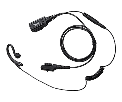 Hytera EHN16 C-Style Earpiece with In-line PTT & Mic