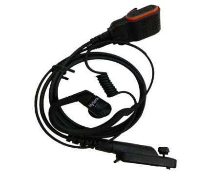 Hytera EHN33 C-Style Earloop Earpiece With PTT & Mic Cable