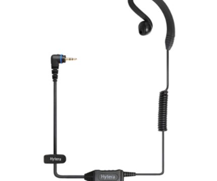 Hytera EHS16 C-Style Earpiece with In-line PTT and Mic