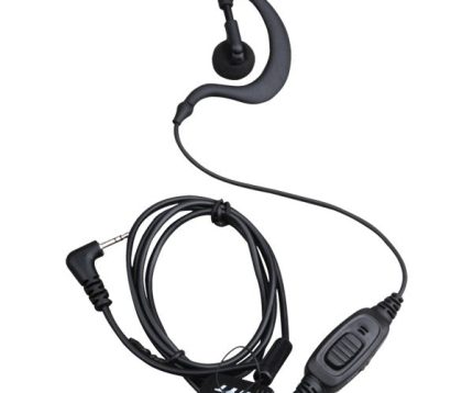 Hytera EHS24 C-Style Earpiece - In-Line Mic (PNC380S, PNC360S, PNC550) - EOL