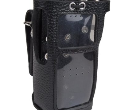 Hytera LCY006 Leather Carrying Case With LCD Display and Keypad, For Thick Battery