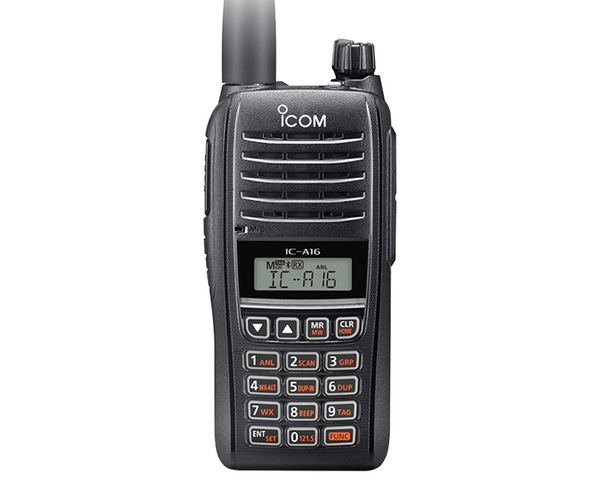 Icom A16 Aviation Portable Two-Way Radio Icom A16 Aviation Portable Two-Way Radio