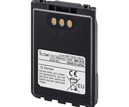 Icom BP272 Lithium ion Battery (2000mAh) for Two-Way Radio