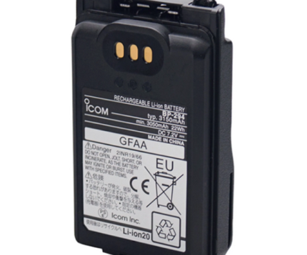 Icom BP294 Lithium-Ion Battery - 3150mAh, High Capacity (F52D, F62D, M85)