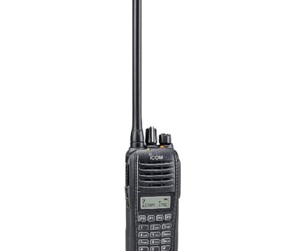 Icom F1000T VHF Portable Two-Way Radio with Display & Full Keypad | Durable & Economical