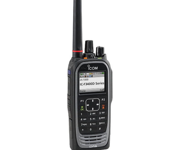 Icom F4400DT UHF Portable Two-Way Radio | Keypad & Display Icom F4400DT UHF Portable Two-Way Radio | Keypad & Display
