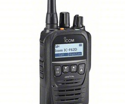 Icom F62DUL Intrinsically Safe UHF Two-Way Radio - Digital/Analog, IP67, GPS, Bluetooth
