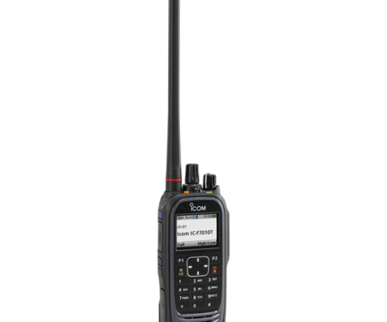 Icom F7010T VHF P25 Trunking Compact Portable Two-Way Radio | Display & Full Keypad