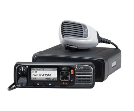 Icom F7510 VHF P25 Mobile Two-Way Radio | GPS & Bluetooth