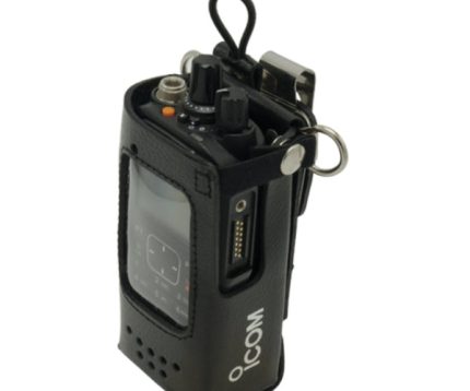 Icom LCF1035SW Leather Carrying Case with D-clip for Portables