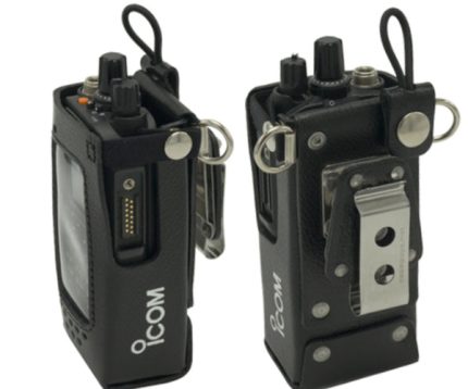 Icom LCF1036SW Leather Swivel Carry Case with D-ring