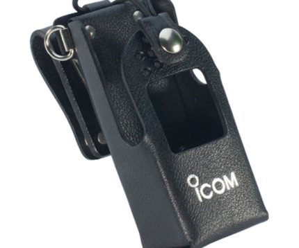 Icom LCF3261S SWIVEL Leather Carrying Case for F3261S & F261S | Clip and Screen Display