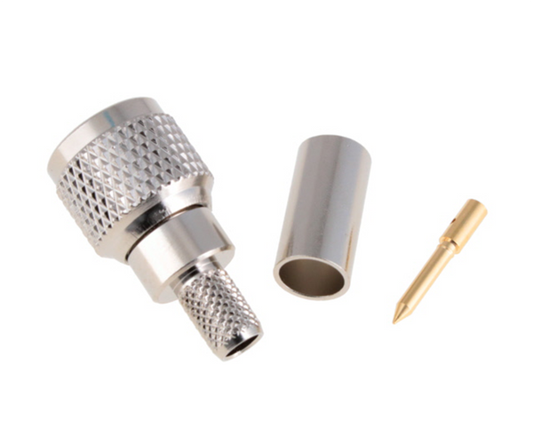 Mini UHF Male Crimp Connector MINI-U-M-RG58 Mini UHF Male Crimp Connector MINI-U-M-RG58