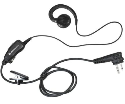 Motorola HKLN4604B Radio Earpiece - Swivel Earpiece with In-line Mic and PTT