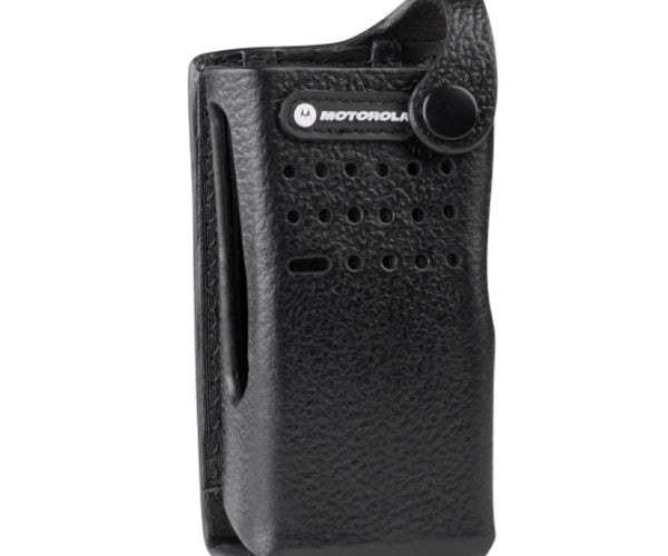 Motorola PMLN5864A Carry Case for Two-Way Radio - Hard Leather - 3 inches Fixed Loop Motorola PMLN5864A Carry Case for Two-Way Radio - Hard Leather - 3 inches Fixed Loop