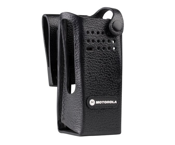 Motorola PMLN6096A Hard Leather Carry Case - 2.5 Motorola PMLN6096A Hard Leather Carry Case - 2.5