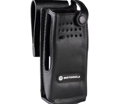 Motorola PMLN6098A Soft Leather Carry Case with Swivel | No Display Cut-out