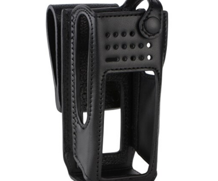 Motorola PMLN6099A Soft Leather Carry Case with Swivel | Full Keypad Cut-out