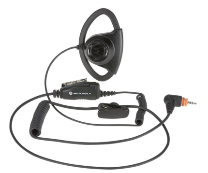 Motorola PMLN7159A D-Style Adjustable Earpiece With In-Line PTT