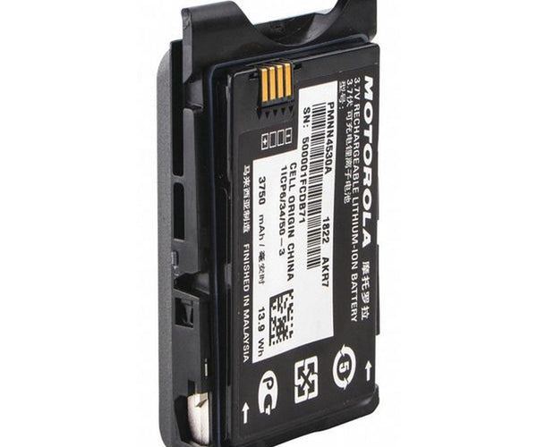 Motorola PMNN4530A Battery - Fits Si500 Body Camera - Lithium Ion - 3700 mAh Motorola PMNN4530A Battery - Fits Si500 Body Camera - Lithium Ion - 3700 mAh