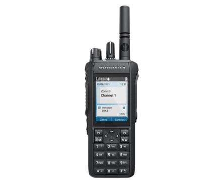 Motorola R7 Portable Two-Way Radio | Full Display & Keypad