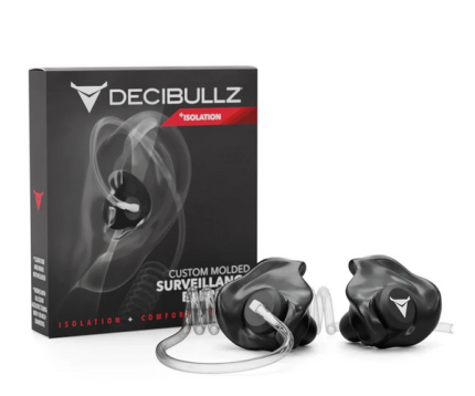 Motorola RTL-RDO-ISO-BLK Isolation Custom Molded Earpiece Adapter