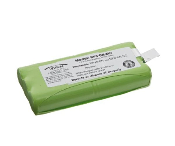 Ritron BPS-6N-MH Replacement Battery Pack (1500mAh) for JMX series Ritron BPS-6N-MH Replacement Battery Pack (1500mAh) for JMX series