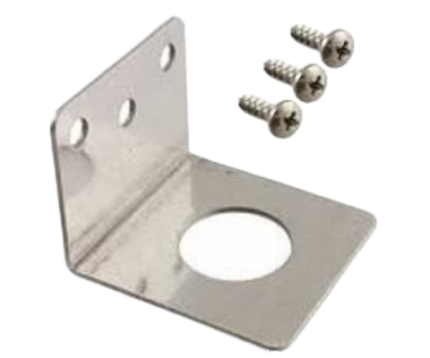 TE Connectivity LBT3400 3/4 inch L Bracket for Trunk Groove / Fender Mounting