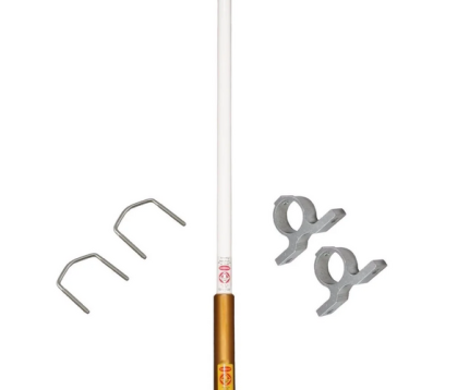 Tram Browning BR-6157 Pre-tuned Fiberglass Base Antenna | UHF (410-490MHz)