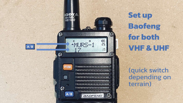 UHF Vs VHF Radios