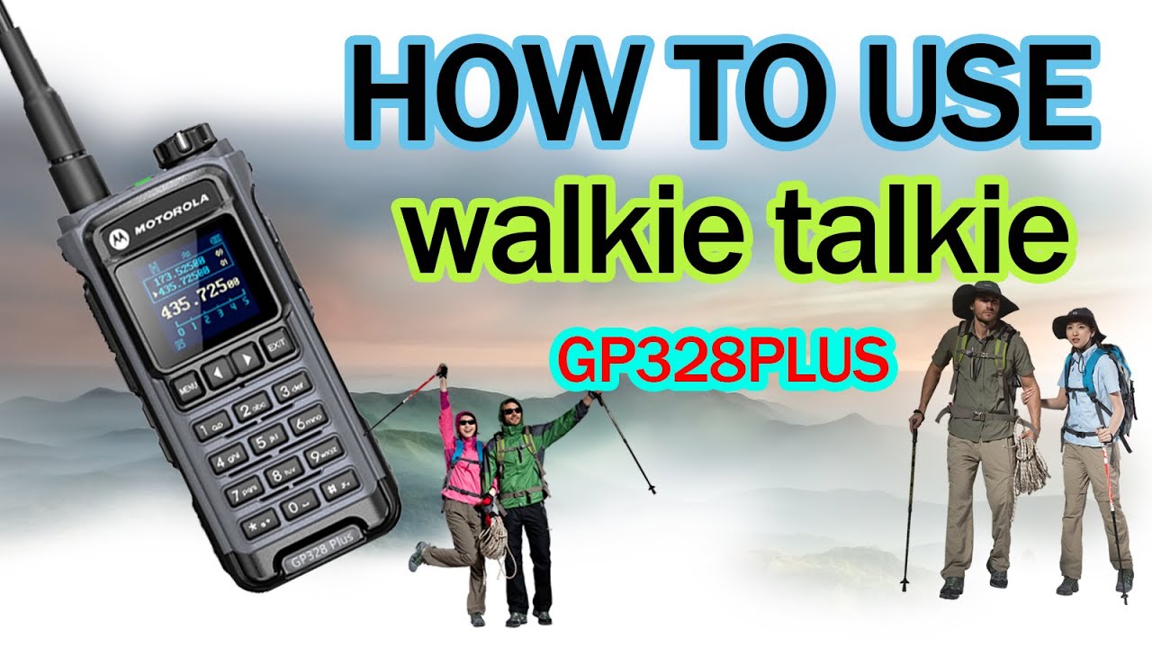 How To Use Motorola Walkie Talkie