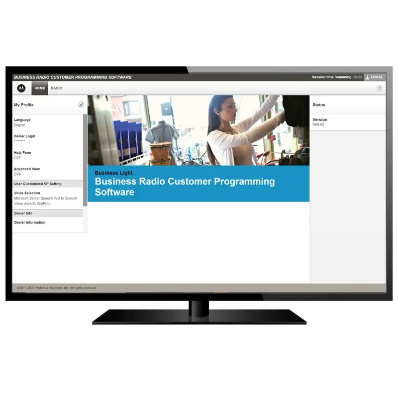 how to program motorola radio