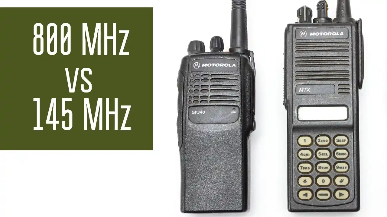 800 mhz radio